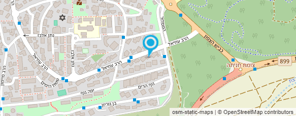 מפת הגעה אל עץ האלון