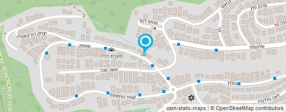 מפת הגעה אל הודיה לסרי קוסמטיקאית