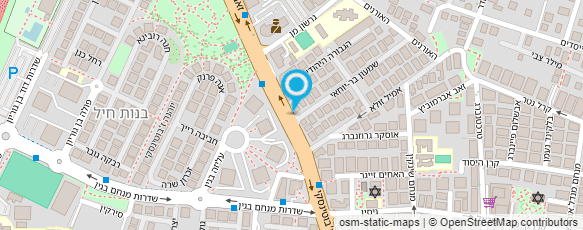 מפת הגעה אל אומן הגבס