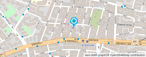 מפת הגעה אל מיטל צירקלביץ קוסמטיקה מפת הגעה אל מיטל צירקלביץ קוסמטיקה