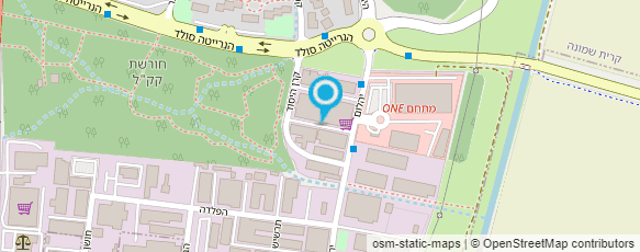 מפת הגעה אל Chef Point- הכל לשף ולקונדיטור