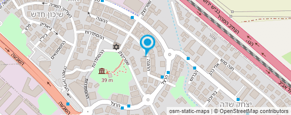 מפת הגעה אל סהר קזס - מאמן כושר אישי