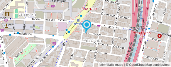 מפת הגעה אל מעיין שורץ צלם