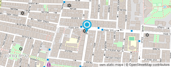 מפת הגעה אל אורית אסולין