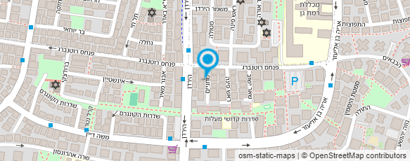 מפת הגעה אל עו"ד חלי יגדל