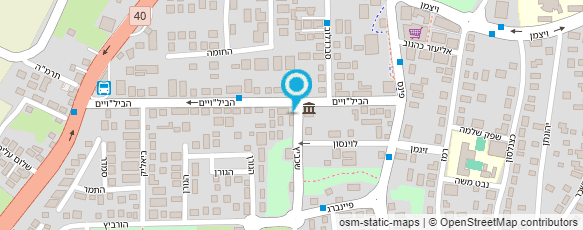 מפת הגעה אל פינת הבילויים