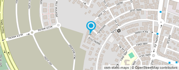 מפת הגעה אל אבן שוע ניסים