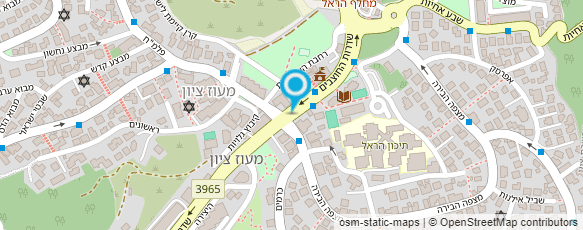 מפת הגעה אל מעדני צדקיהו