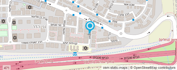 מפת הגעה אל משה הספר