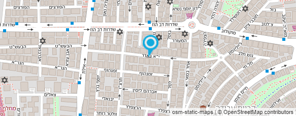 מפת הגעה אל סטודיו מליש