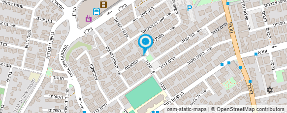 מפת הגעה אל ולריה נוסירב מנשרוב-סדנאות עיסוי לתינוקות