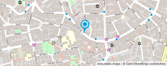 מפת הגעה אל דיויד גרפיקה