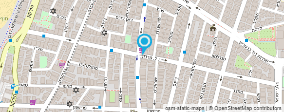 מפת הגעה אל Topya Chef Yogurteria