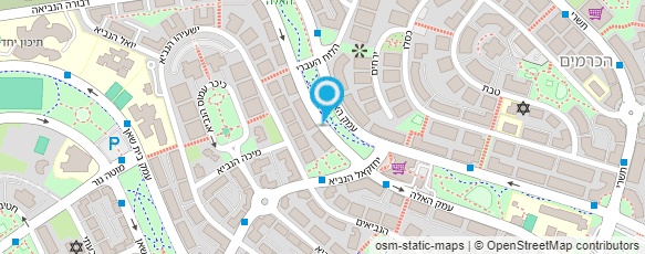 מפת הגעה אל אלבה ענבל - קלינאית  תקשרות