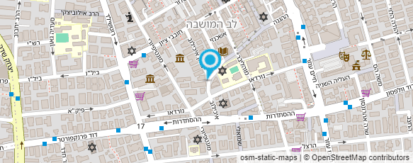 מפת הגעה אל עו"ד פרטוש דן