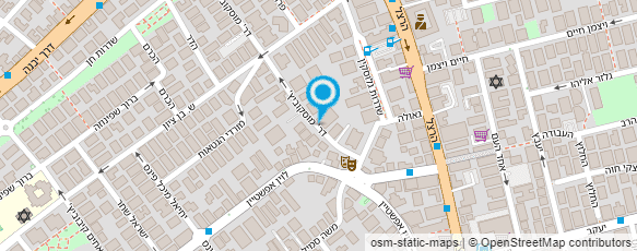 מפת הגעה אל עו"ד וינברג אור