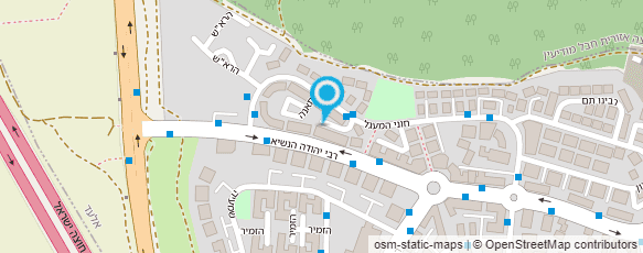 מפת הגעה אל א. לביא עבודות חשמל ואחזקה