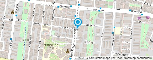 מפת הגעה אל עו''ד רובין רועי