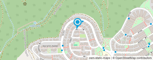 מפת הגעה אל אלישע אבן טוב