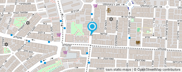 מפת הגעה אל המרכז לטיפוח הכלב מפת הגעה אל המרכז לטיפוח הכלב