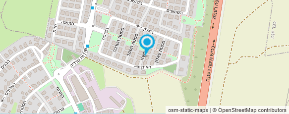 מפת הגעה אל רוית גלוגאו - רפלקסולוגית