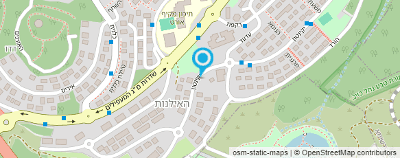 מפת הגעה אל חגית אילוז - מאמנת למתבגרים