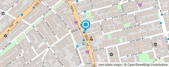 מפת הגעה אל עו"ד זלזניק אלרם