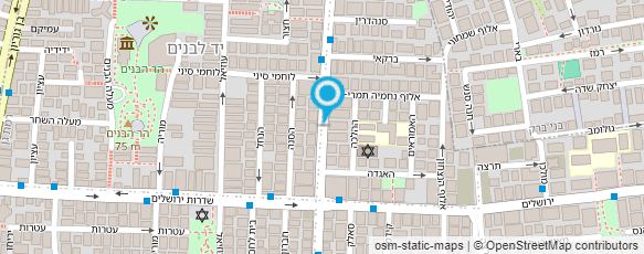 מפת הגעה אל עומר גליקסמן