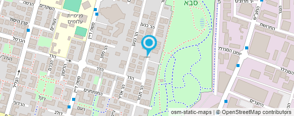 מפת הגעה אל יפעת זרז'בסקי - אימון אישי