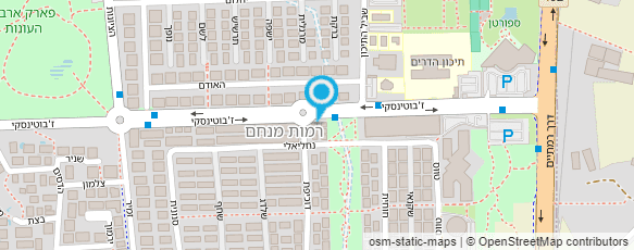 מפת הגעה אל רוני צוק מאמנת כושר