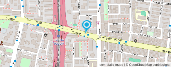 מפת הגעה אל טל מורה פרטי פסיכומטרי