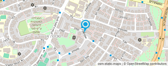 מפת הגעה אל מאיר-גד גבאי