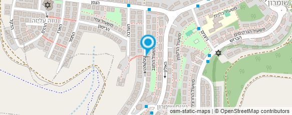 מפת הגעה אל מלוינה פולד - קסם של מגע