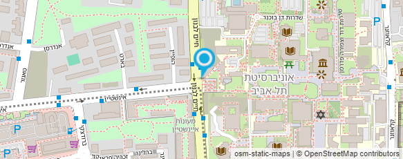 מפת הגעה אל אס"א ת"א - התעמלות אומנותית