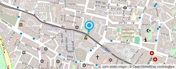 מפת הגעה אל מתן בן זהב -מורה לסקסופון