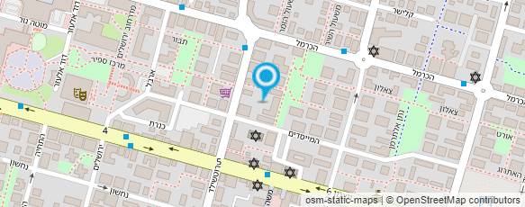 מפת הגעה אל אורנה בנבנישתי