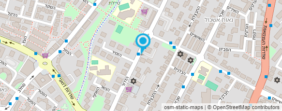 מפת הגעה אל מגנט בריבוע