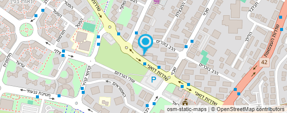 מפת הגעה אל לינוי - פינוק וטיפוח בידיים טובות