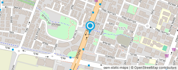 מפת הגעה אל נסים שבו חשמל ואחזקות