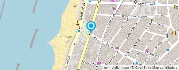 מפת הגעה אל שושו סנטר