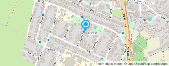 מפת הגעה אל רביב פיזיותרפיסט