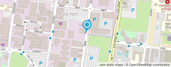 מפת הגעה אל פיטנס 180 - לנשים מפת הגעה אל פיטנס 180 - לנשים