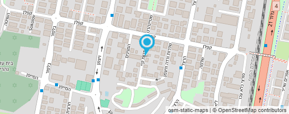 מפת הגעה אל דנית נתן - פילאטיס