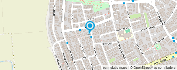 מפת הגעה אל עמית יוסף-עיצובים בג'ל