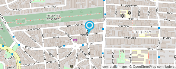 מפת הגעה אל גלעד קרסנטי מאמן כושר