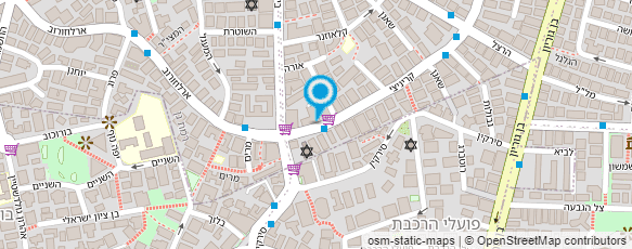 מפת הגעה אל לירז בוגנים