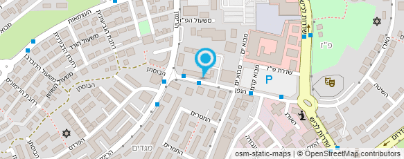 מפת הגעה אל עו"ד קבלו יערית