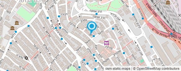 מפת הגעה אל מעדני רוסמן