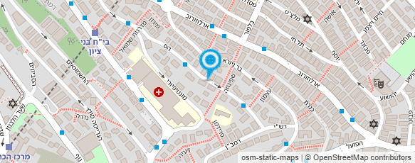 מפת הגעה אל שימי הרשברג מאמן כושר