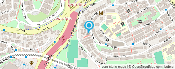 מפת הגעה אל יוסי ז'וז'ו מאמן טניס